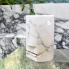 Vaso corto Paonazzo Marble People