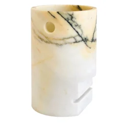 Vaso corto Paonazzo Marble People