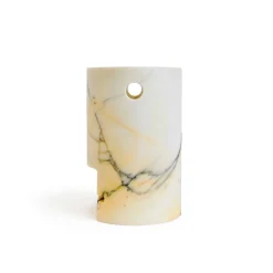 Vaso corto Paonazzo Marble People