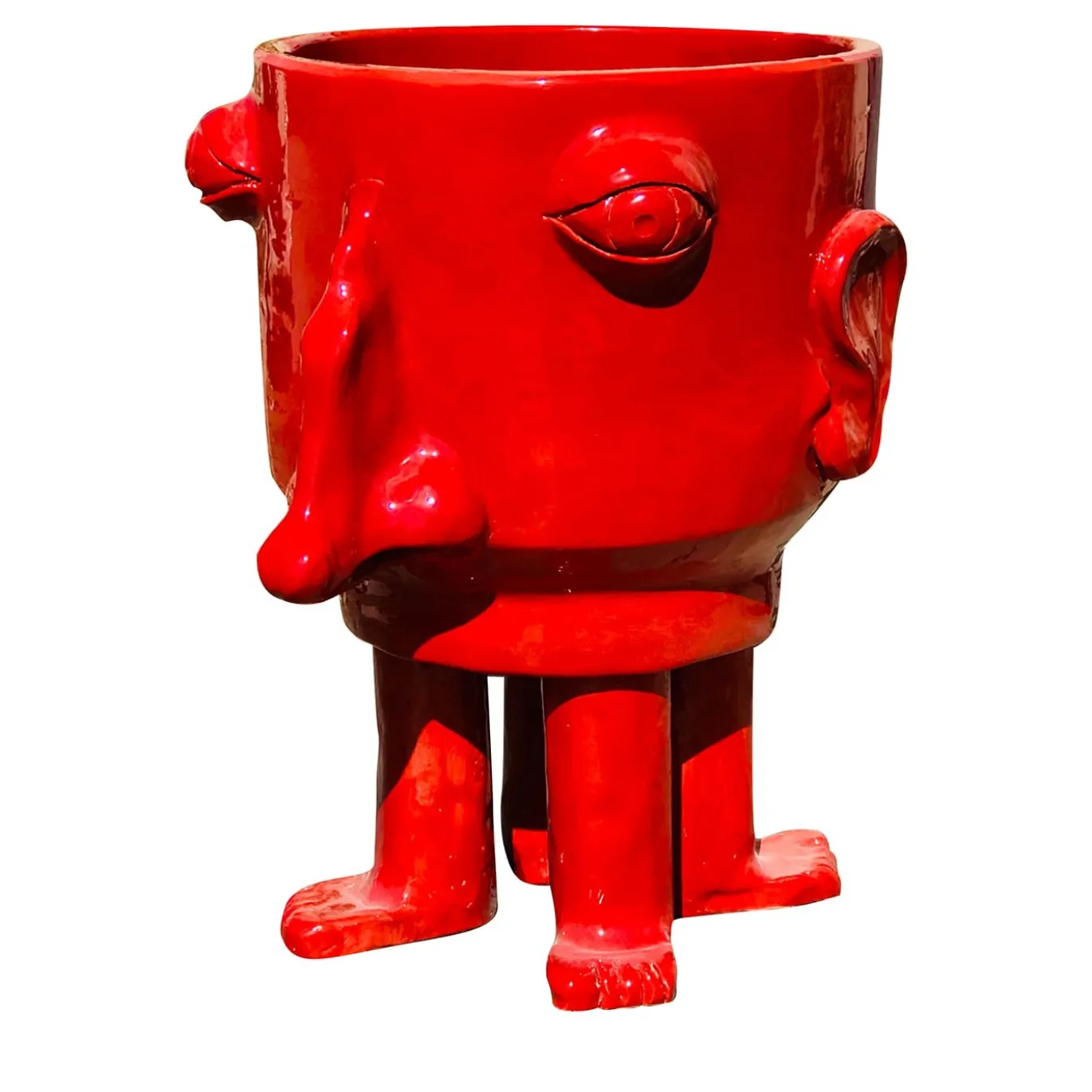 Vaso da fiori rosso Grande Walking Head
