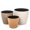 Vaso da fiori Silvy taupe