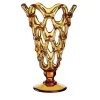 Vaso d'ambra arabescato