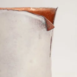 Vaso Decorativo Allegretto in Rame Bianco