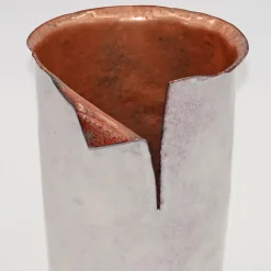 Vaso Decorativo Allegretto in Rame Bianco