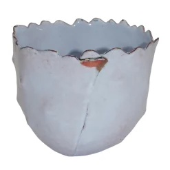 Vaso Decorativo Allegretto Mini in Rame Azzurro