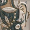 Vaso Decorativo Anima Cromatica in ceramica