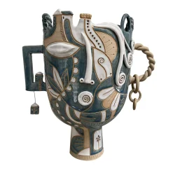 Vaso Decorativo Anima Cromatica in ceramica