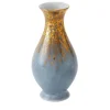 Vaso decorativo Artemis in porcellana grigia