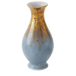 Vaso decorativo Artemis in porcellana grigia