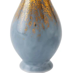Vaso decorativo Artemis in porcellana grigia