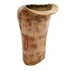 Vaso Decorativo Baobab 3 in Ceramica Crema