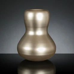 Vaso decorativo Bean Satin Beige #1