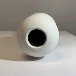 Vaso Decorativo B16 in Ceramica Bianca