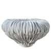 Vaso Decorativo Carrube 2 in ceramica bianca