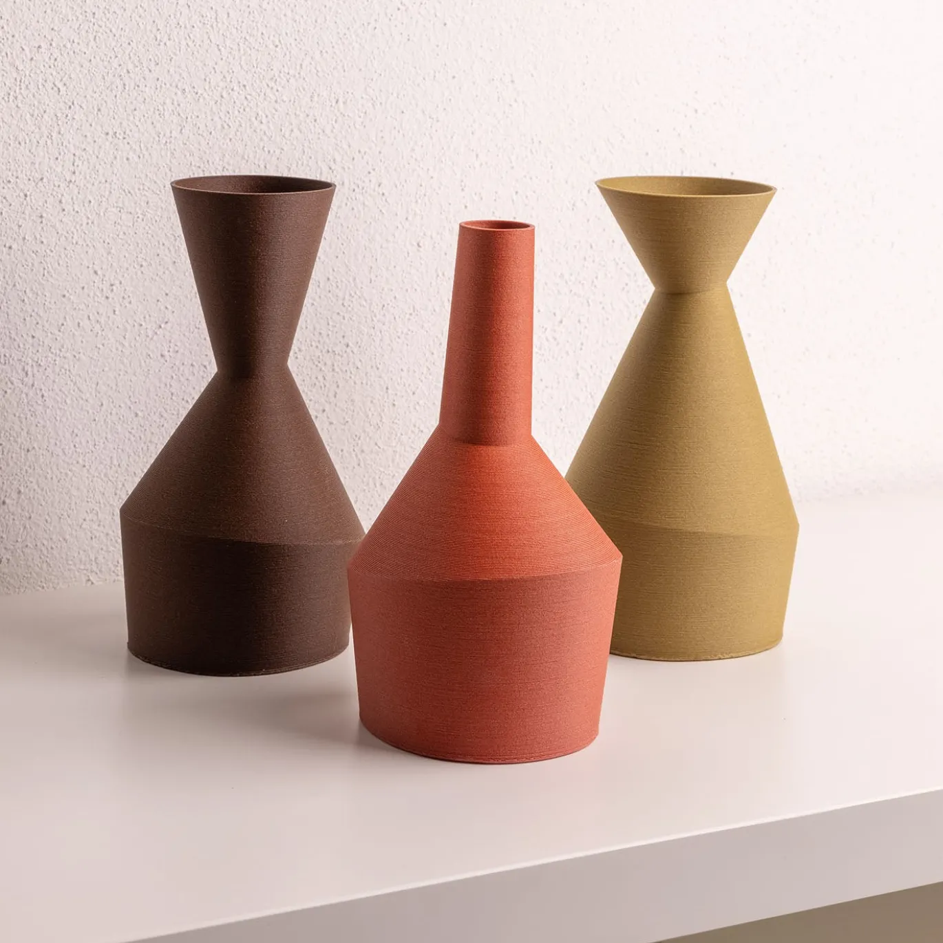 Vaso Decorativo Dimorandi Lowe 2 20 Marrone