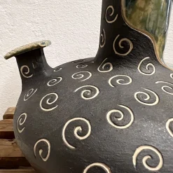 Vaso Decorativo Eko Abitato Graffito in ceramica