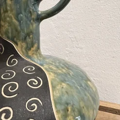 Vaso Decorativo Eko Abitato Graffito in ceramica