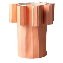 Vaso Decorativo Flora Corteccia B16/Papaya