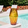 Vaso Decorativo Games In Cristallo Color Ambra