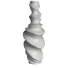 Vaso decorativo grigio piccolo Sharp Pei