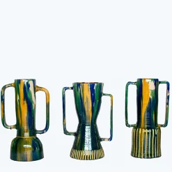 Vaso Decorativo in Ceramica Signora Luna #3 – Collezione Linea