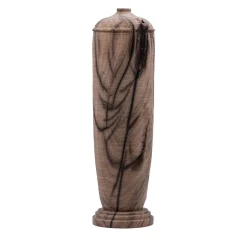 Vaso decorativo in legno