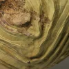 Vaso Decorativo in Legno Tornito a Forma di Goccia