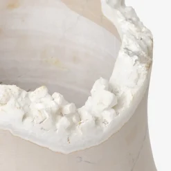 Vaso Decorativo in Pietra Pugliese Cristallizzata