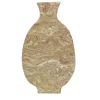 Vaso decorativo in terracotta beige N.98