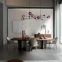 Vaso Decorativo in Vetro Amethyst Roman
