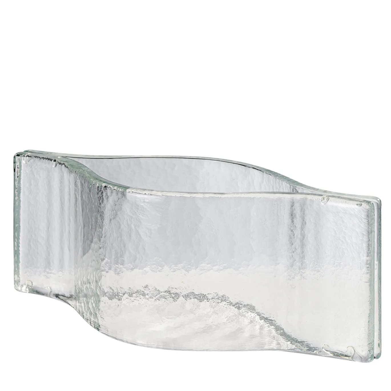 Vaso decorativo Melt A in vetro di nendo