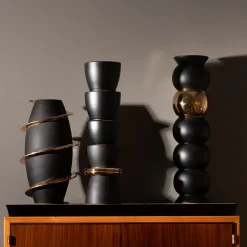 Vaso Decorativo Non Stop #1 di Ugo La Pietra