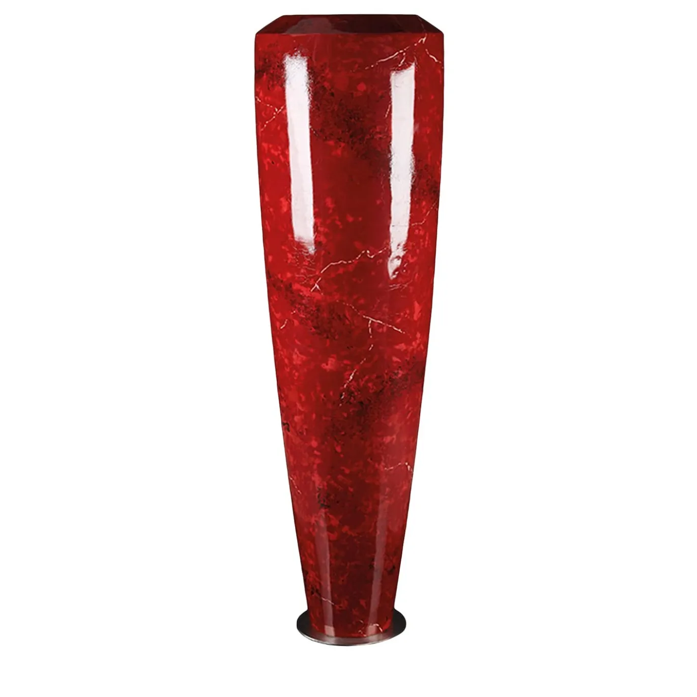 Vaso decorativo Obice rosso Carrara