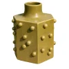 Vaso decorativo Oliva in ceramica satinata verde oliva