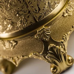 Vaso decorativo Poutiche Golden Palace alto in porcellana