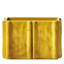 Vaso Decorativo Riva Giallo di Patricia Urquiola