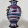 Vaso decorativo Rosso e Blu della Serie Curiosi