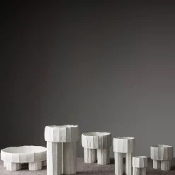 Vaso Decorativo Signorina Corteccia Bianco #2