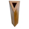 Vaso Decorativo Trittico #1 in Acciaio Corten di Robert Evans