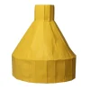 Vaso Decorativo Vesuvio Corteccia C11/Giallo Sole con Base Alta