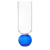 Vaso di fiori blu
