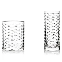 Vaso di vetro a bolle grandi