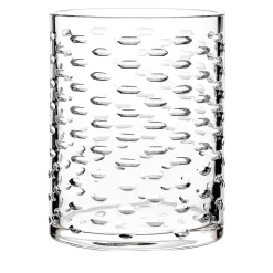 Vaso di vetro a bolle grandi