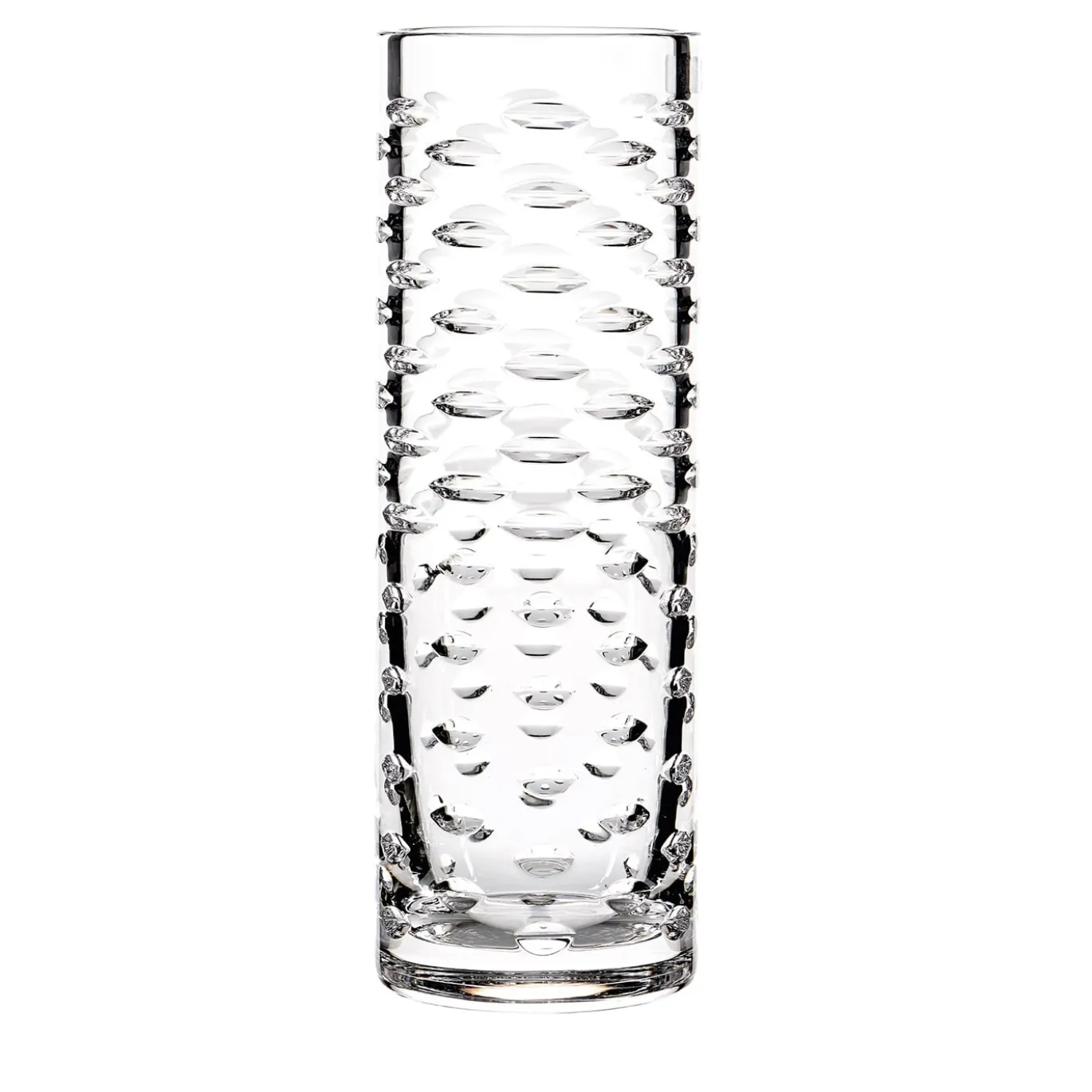 Vaso di vetro a bolle piccole
