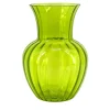 Vaso di vetro di Murano verde acido Rigadin #1