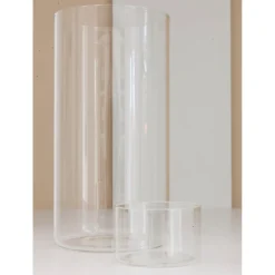 Vaso di vetro facile 04