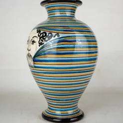 Vaso Donna in Ceramica Arancione I Curiosi