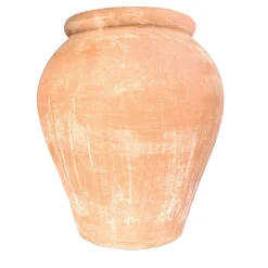 Vaso Dubai in Terracotta Arancione
