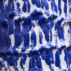 Vaso egiziano Onda blu e bianco