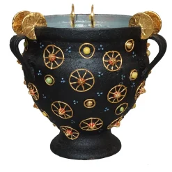 Vaso etrusco nero